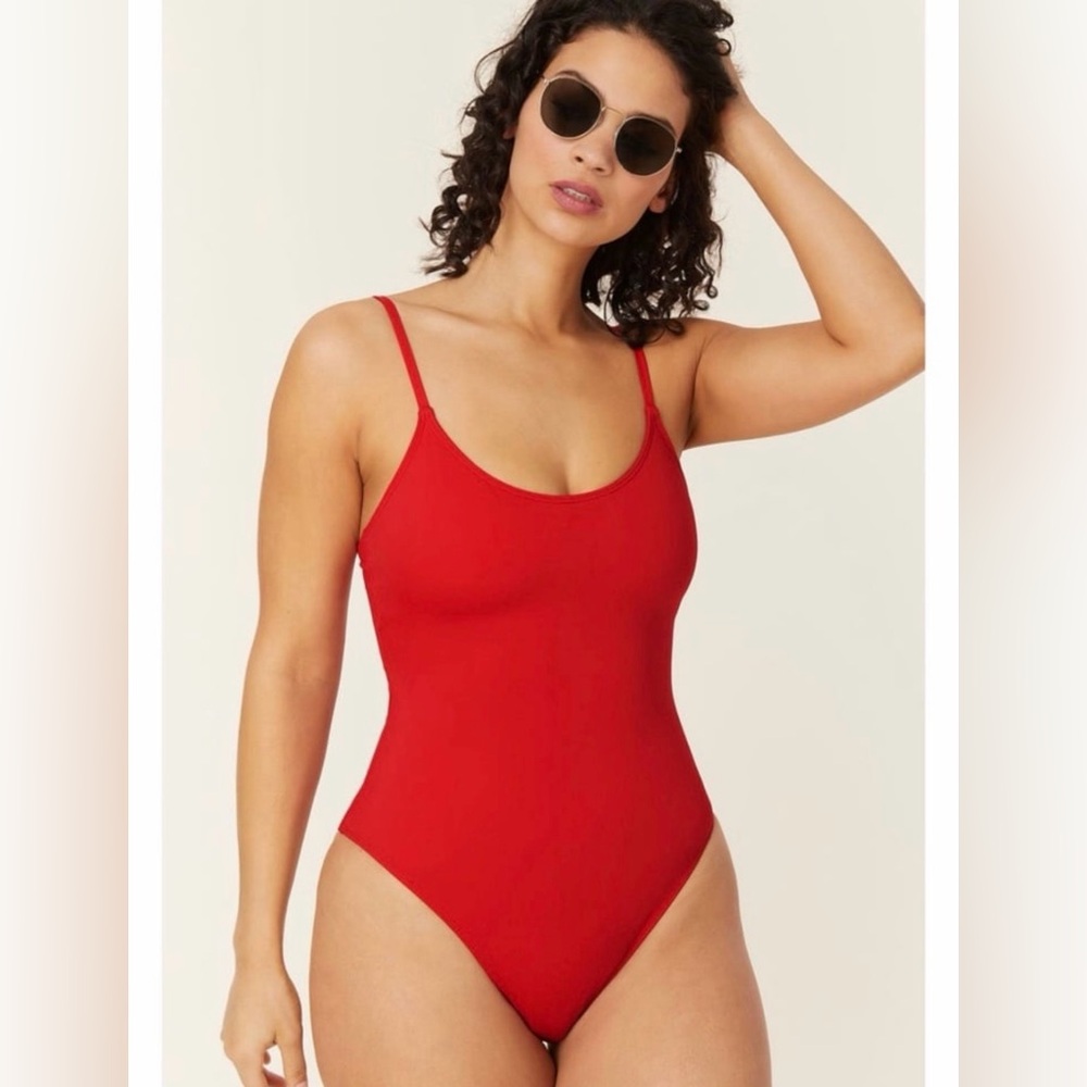 Red Women's Swimsuit